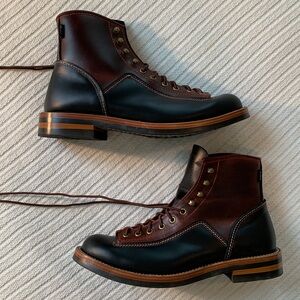 Like New Men’s Taft 365 M007 Stacked Heel Lace Up Boots Size 9.5